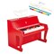 Hape Learn With Lights: Electronic Piano - Red - Kids Musical Instrument, USB or Battery Powered, 25 Key, Record Function, Toddler & Kid Ages 3+